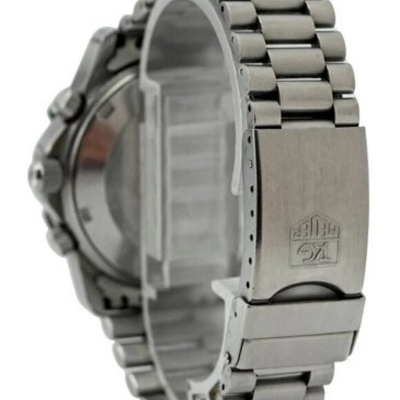 Tag Heuer Men's 37mm 2000 Series Chronograph Automatic SS Watch! Ref: 840.306! - Picture 4 of 11